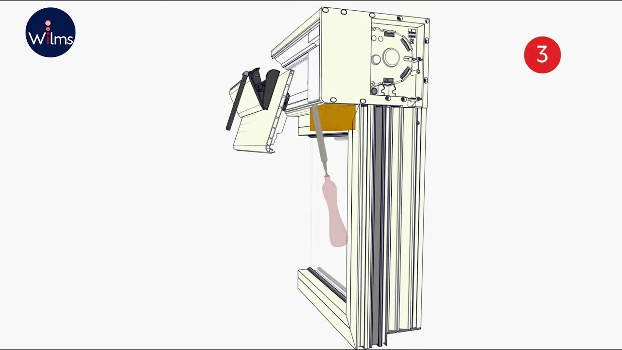 Wilms instructievideo: Rolvent screen demonteren