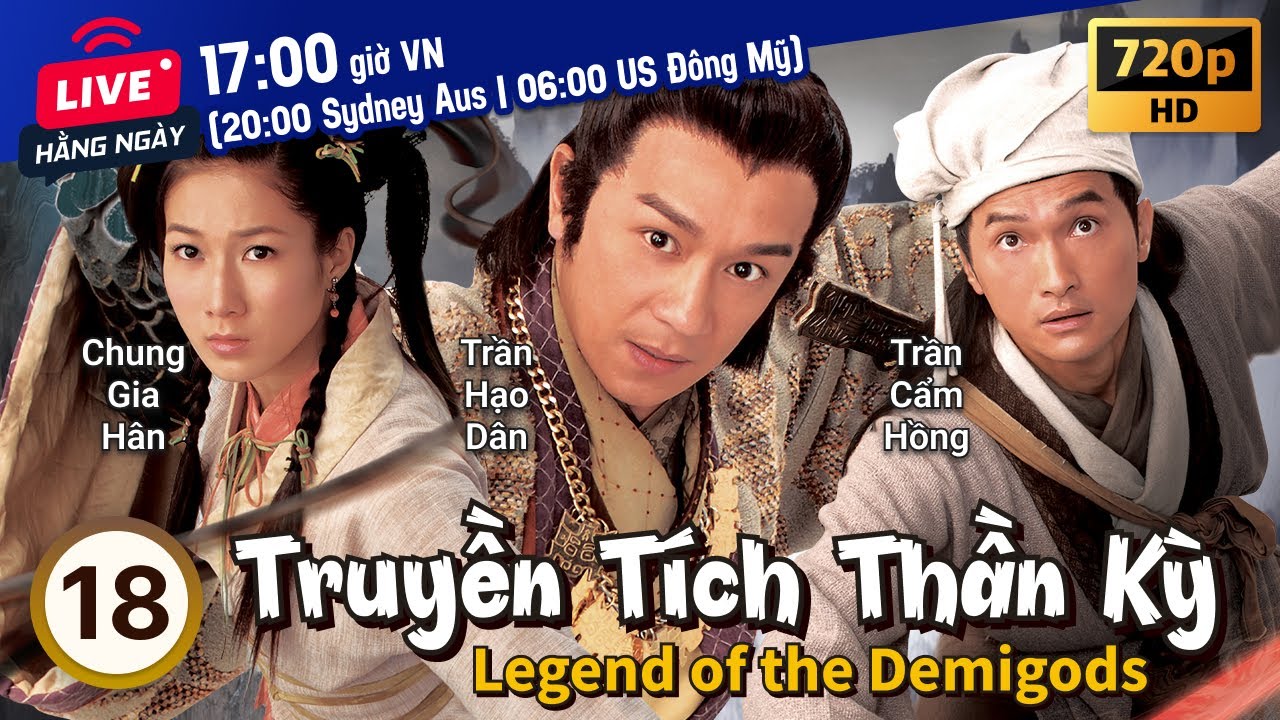 TVB Truyền Tích Thần Kỳ tập 18/22 | Trần Cẩm Hồng, Trần Hạo Dân, Chung Gia Hân | TVB 2008