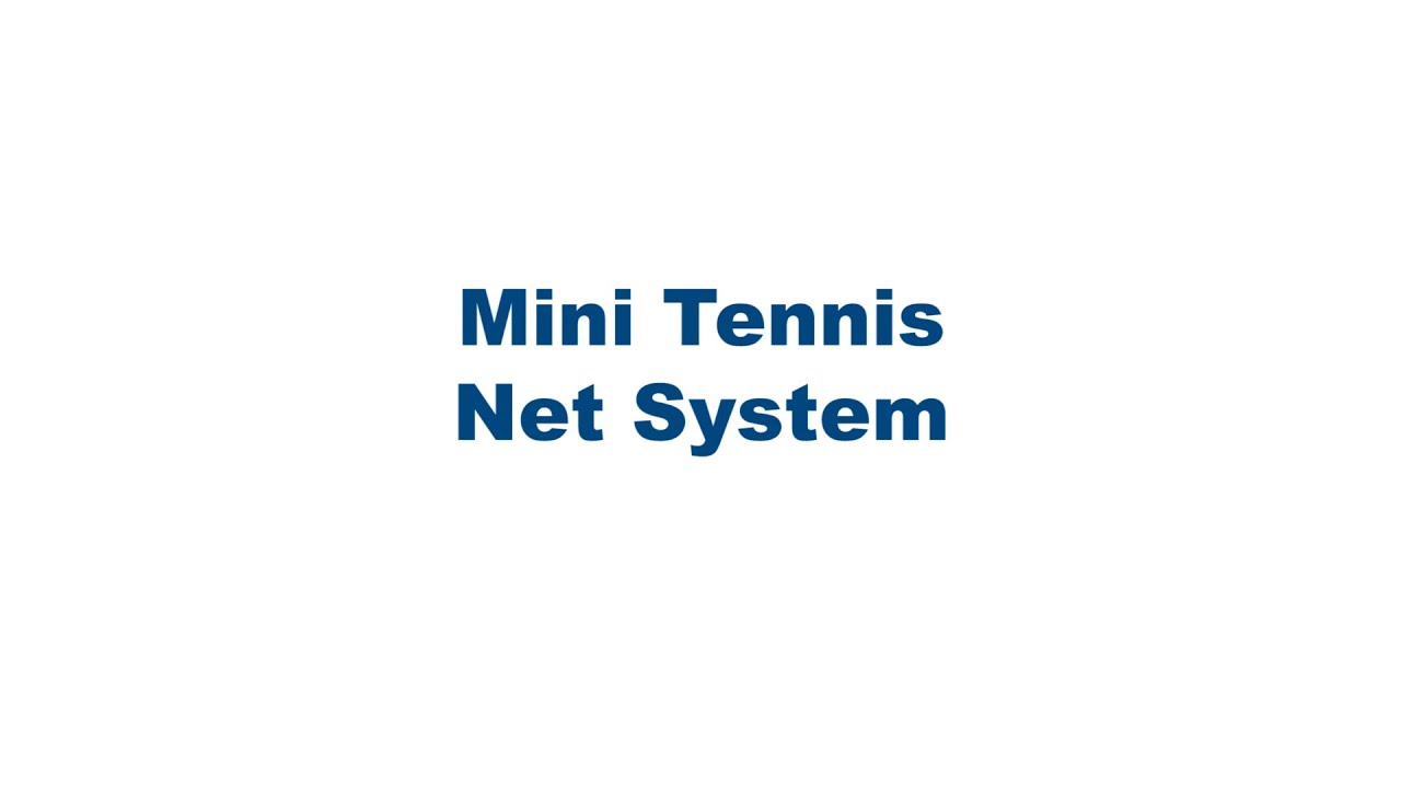 Mini Tennis Net System