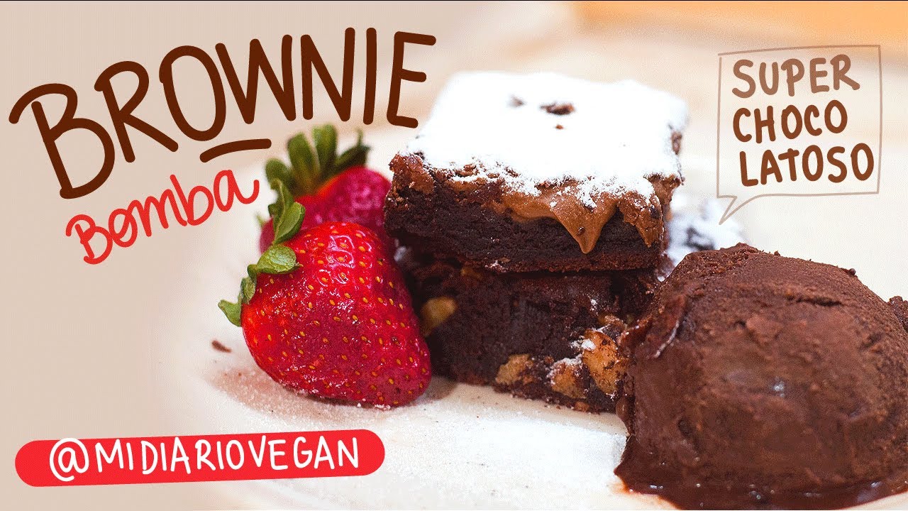 BROWNIES VEGANOS BOMBA - SUPER CHOCOLATOSOS! / Midiariovegan