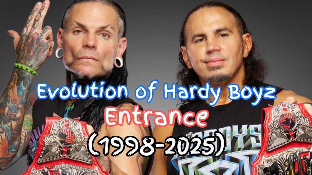 Evolution of Hardy Boyz Entrance (1998-2025)