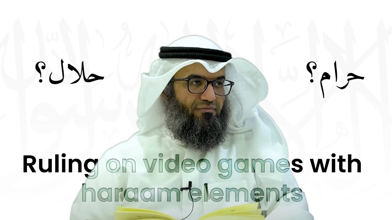 Are video games with women, music, and similar elements haraam? | Shaykh Mutlaq al-Jaasir