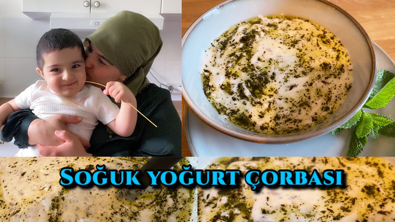 YOĞURDUN VARSA 10 DAKKADA HAZIR ÇORBAN/YAZ AYLARIN VAZ GECİLMEZİ /BUZDOLABINDA HİC EYSİK OLMAYACAK
