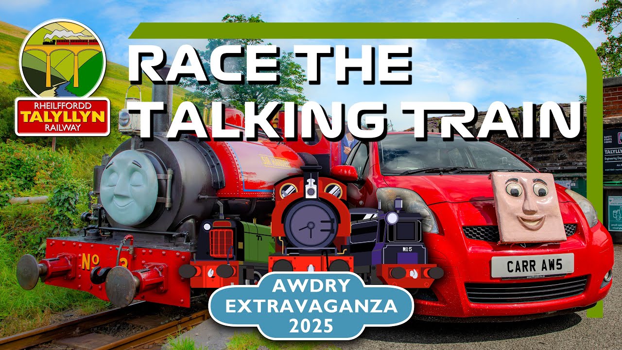 CARR RETURNS | Race the Talking Train at the Awdry Extravaganza 2025!