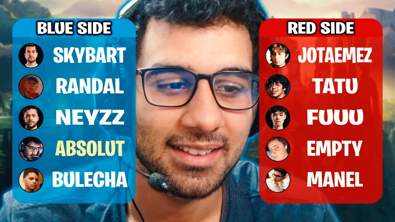 ABSOLUT e BULAS JOGANDO DE EZREAL e LEONA NO MIX DO RANDAL