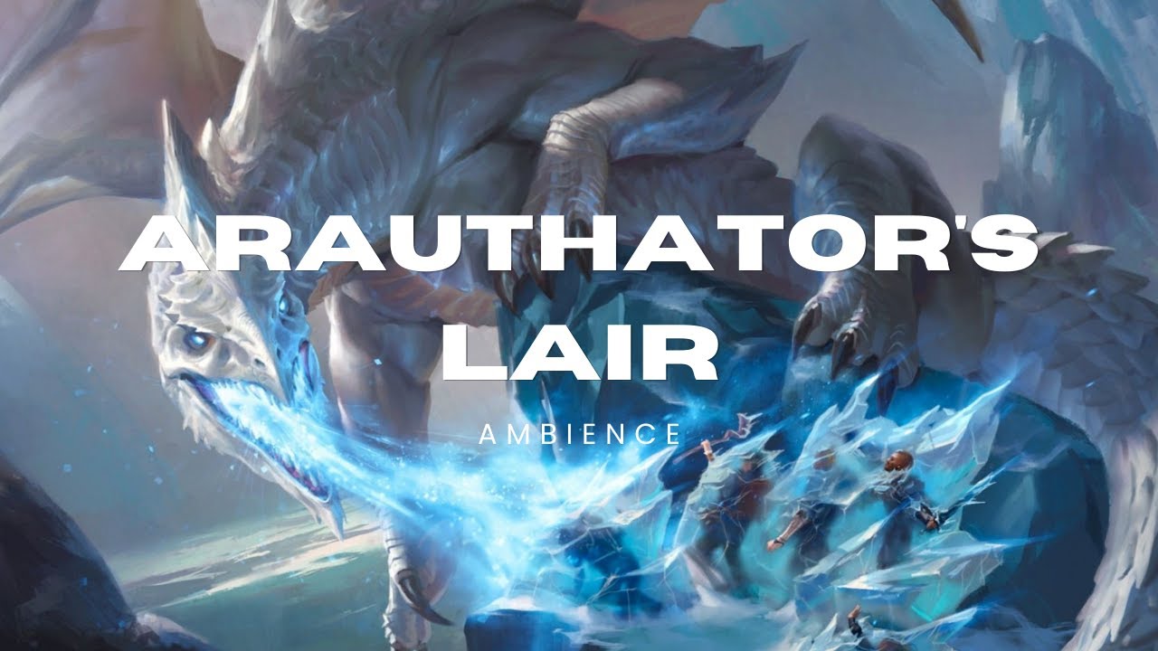 Arauthator's Lair White Dragon Fight ASMR- #tyrannyofdragons #dnd #dungeonsanddragons #rpg  #ttrpg