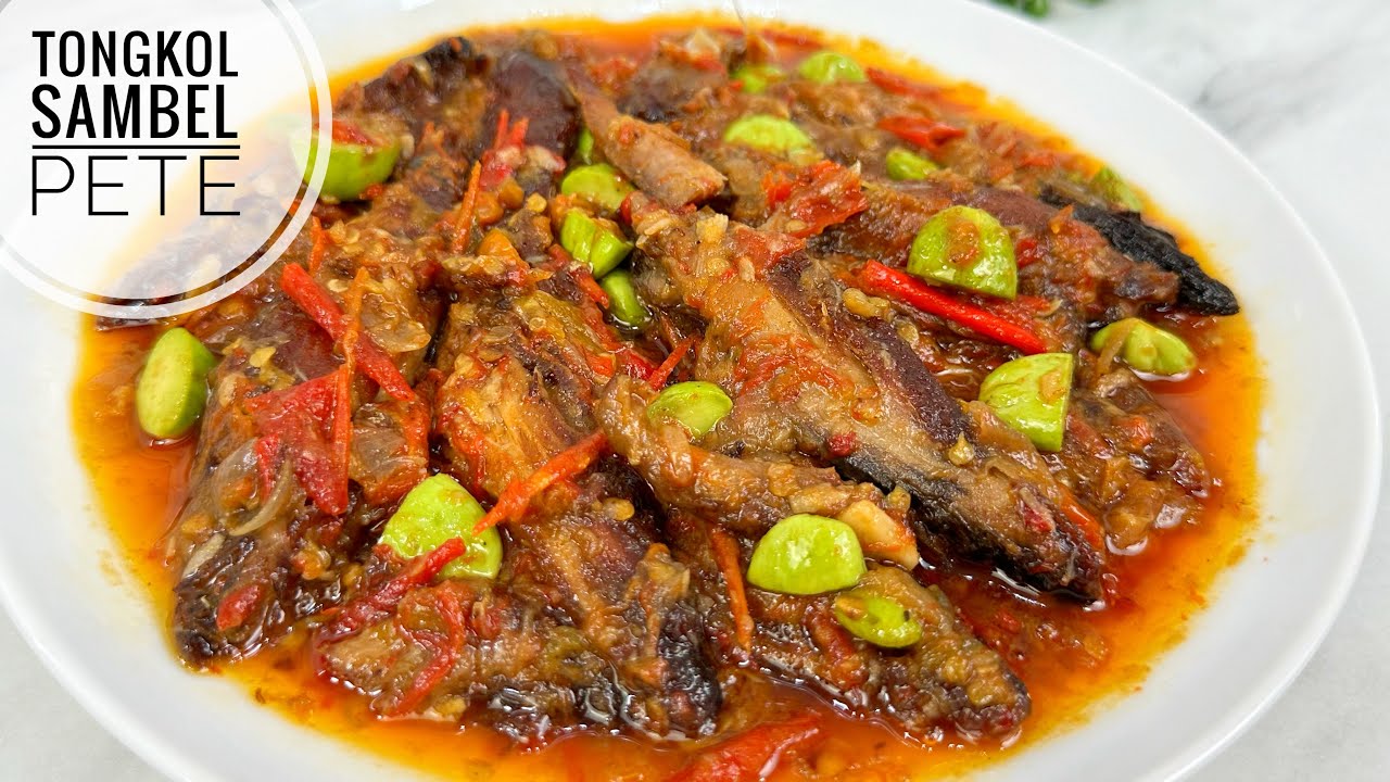 IKAN TONGKOL DI MASAK BEGINI BIKIN BONCOS NASI !!! IKAN TONGKOL SAMBEL PETE