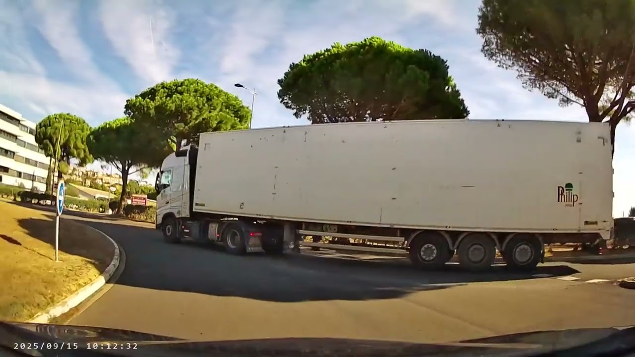 Dashcam situations à risque sur la route