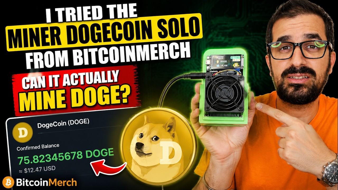 I Tried the Miner DogeCoin Solo from BitcoinMerch &mdash; Can It Actually Mine DOGE?