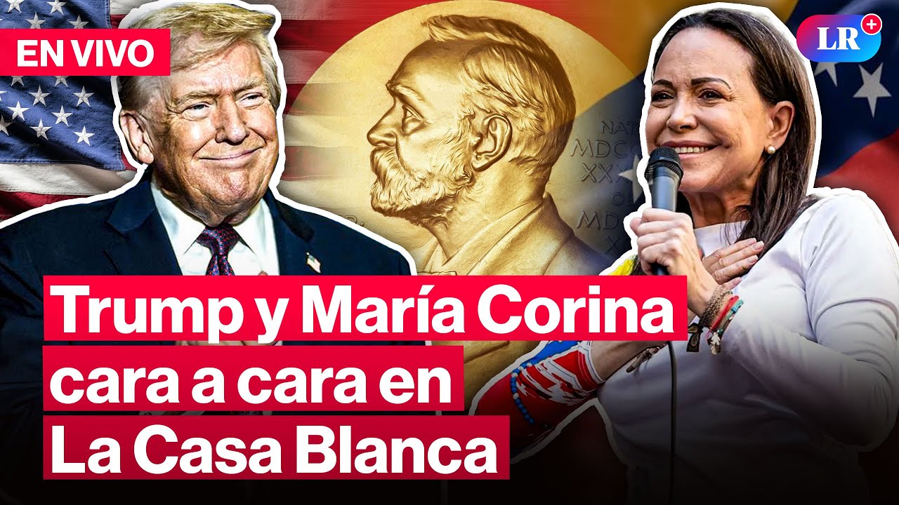 🔴 EN VIVO: Trump y Corina Machado&nbsp;cara a cara en La Casa Blanca