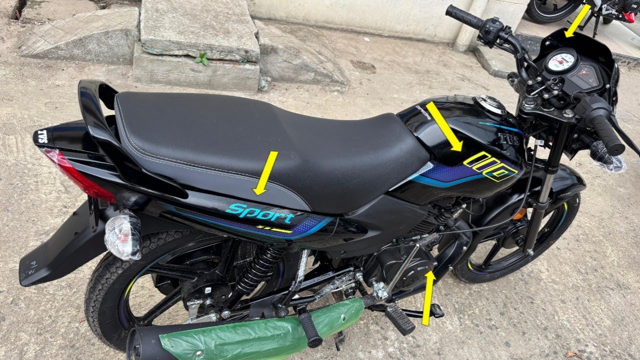 Lo Agayi 👌 All New 2025 TVS Sport 110 ES Detailed Review | On Road Price 18% GST Features Mileage