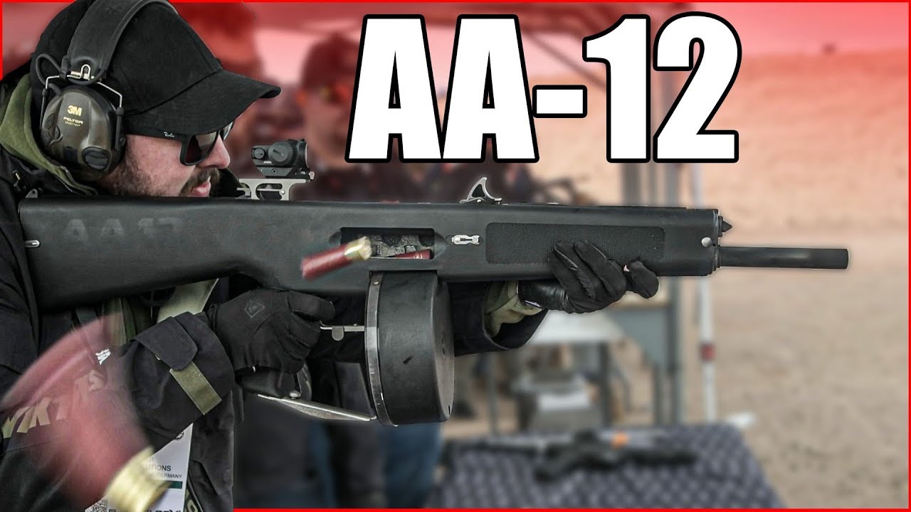 Der SCHROTVERNICHTER - AA12 Shotgun in Action Industry Day 2019