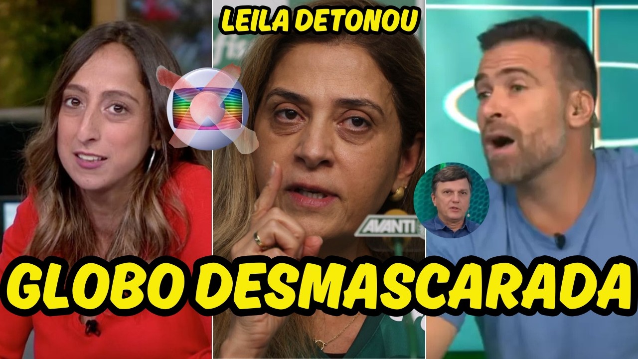 GLOBO PASSOU VERGONHA! LEILA RESPONDE NA LATA E PILHADO SURTA: 