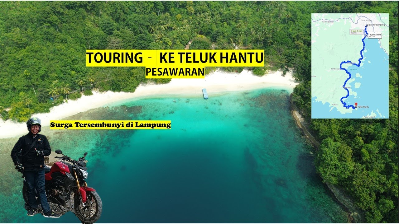 Touring ke Teluk Hantu, Surga Tersembunyi di Selatan Provinsi Lampung