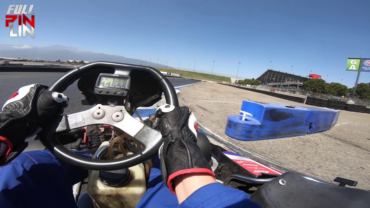FULL PIN on the Go Kart Track!