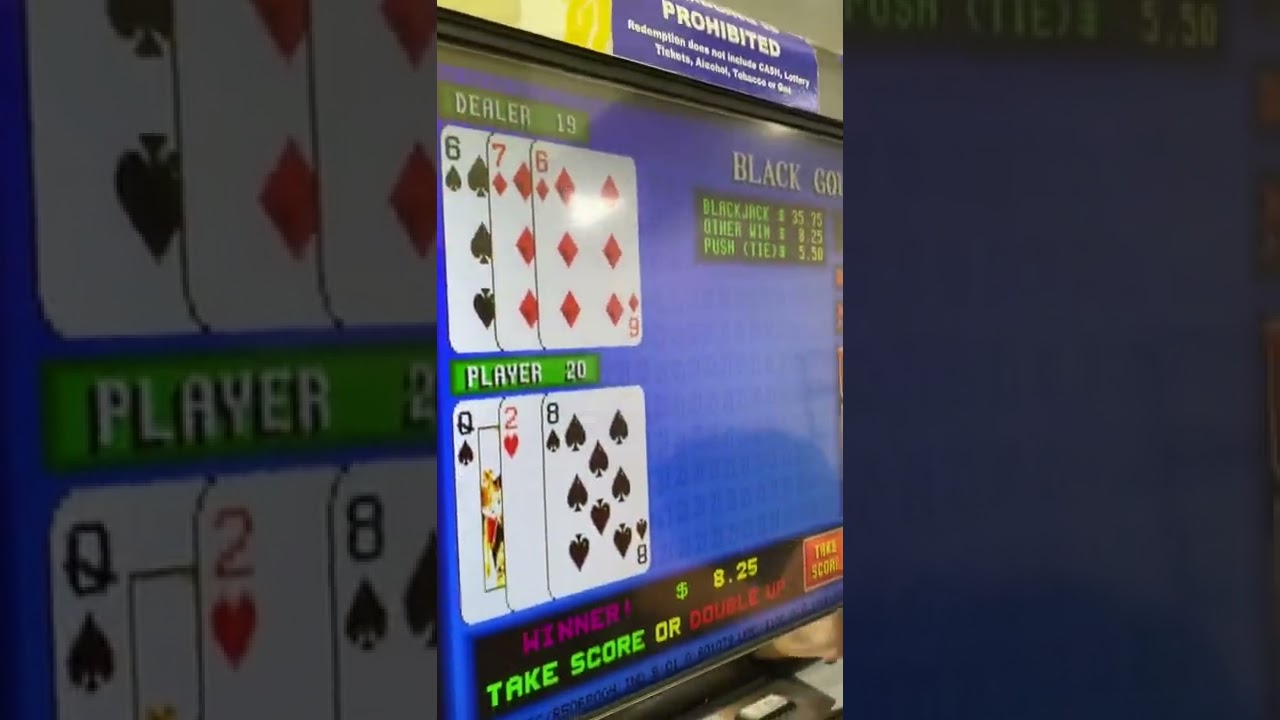 Black jack double up slot machine