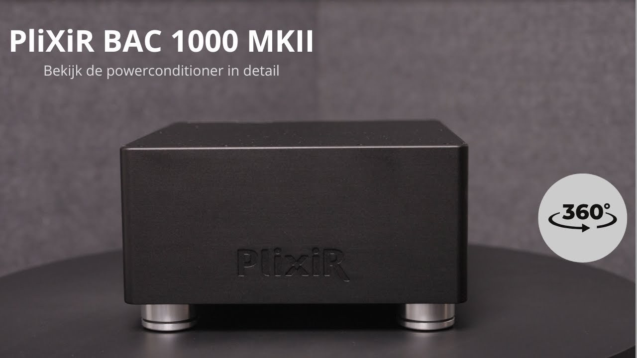 Ontdek de PlixiR Elite BAC 1000 MKII Powerconditioner – 360° Productoverzicht