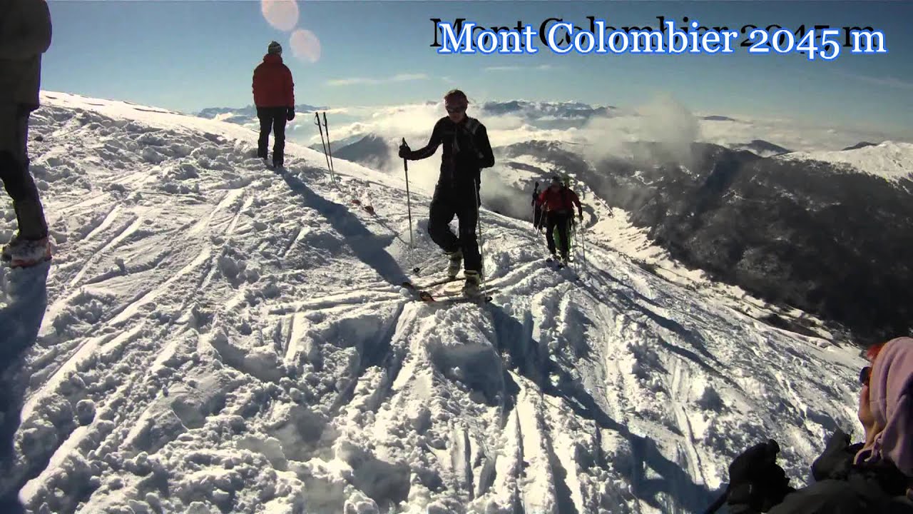 Ski de rando - Mont Colombier