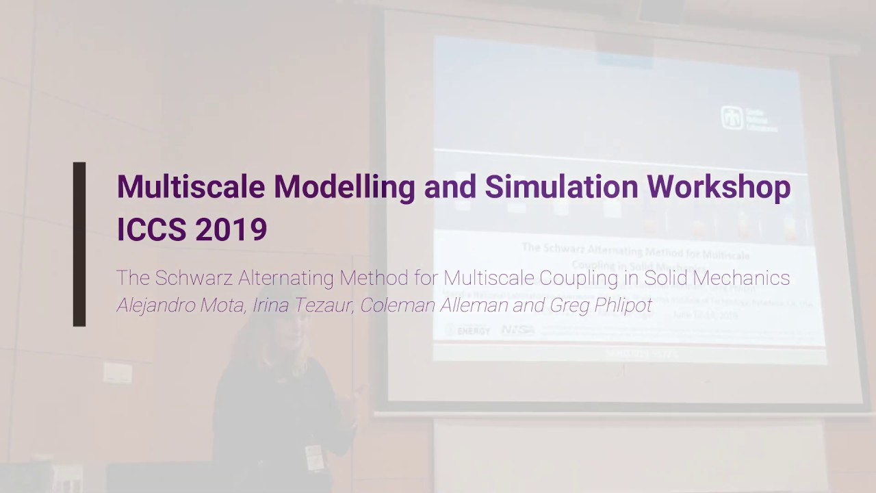 The Schwarz Alternating Method for Multiscale Coupling in Solid Mechanics