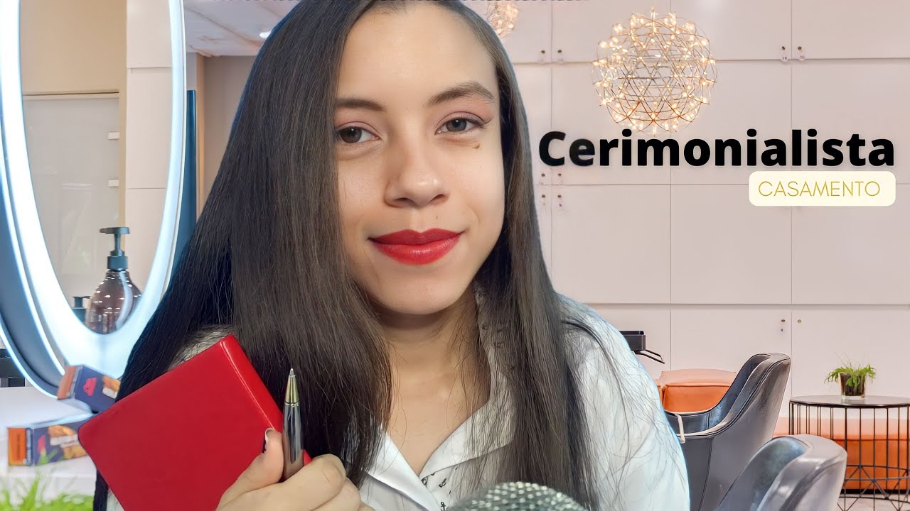 ASMR ROLEPLAY CERIMONIALISTA *Certificando a Festa de Casamento*