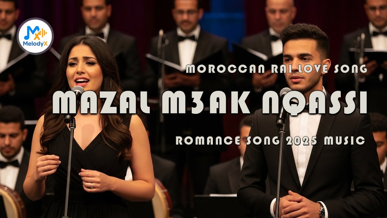 Mazal M3ak Nqassi  2025  💖🎵 | Moroccan Rai Love & Romance Song 2025 | 🎶  MelodyX Officiel