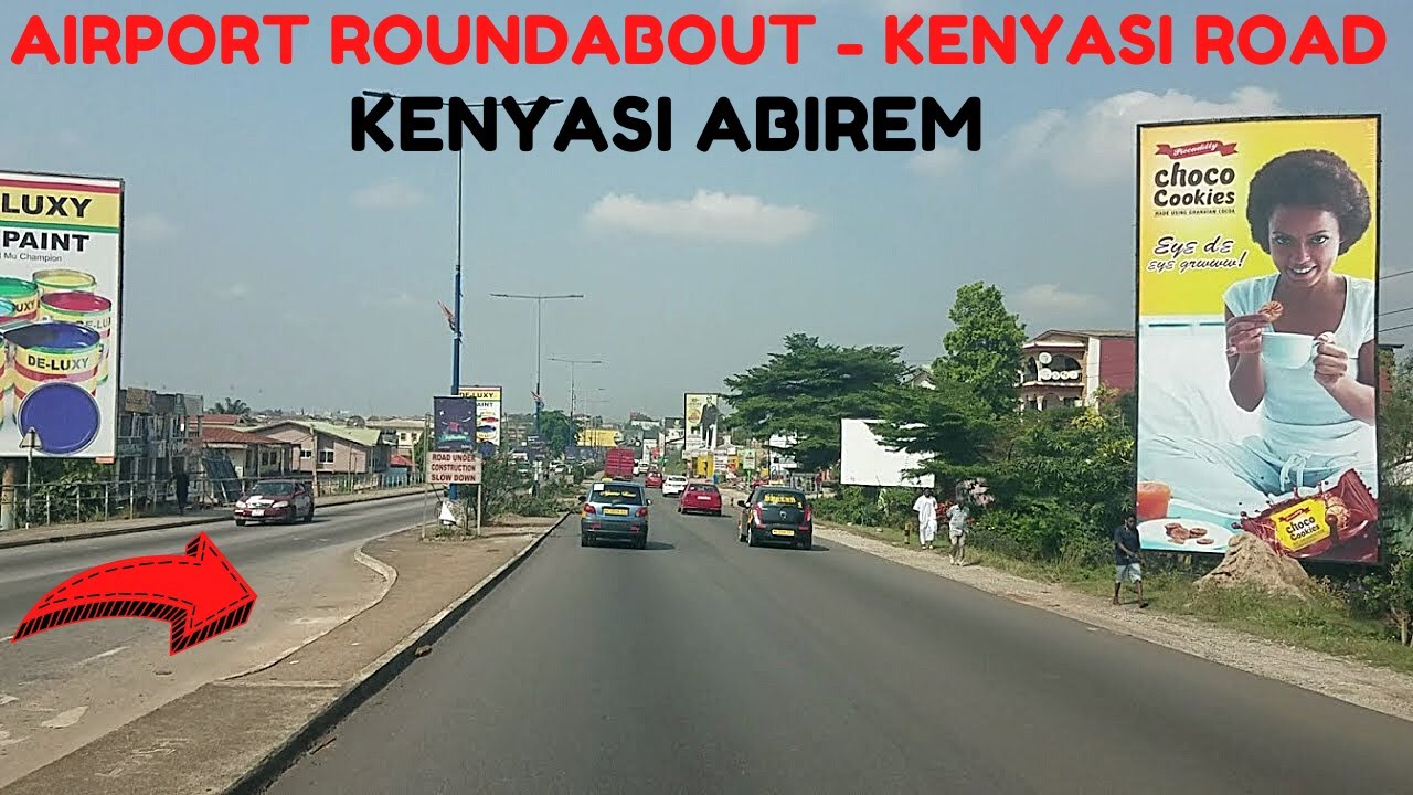 Dual Carriage Asphalt Road Proposal: Kumasi Airport Roundabout - Kenyasi Abirem Old Town | Antoa Rd
