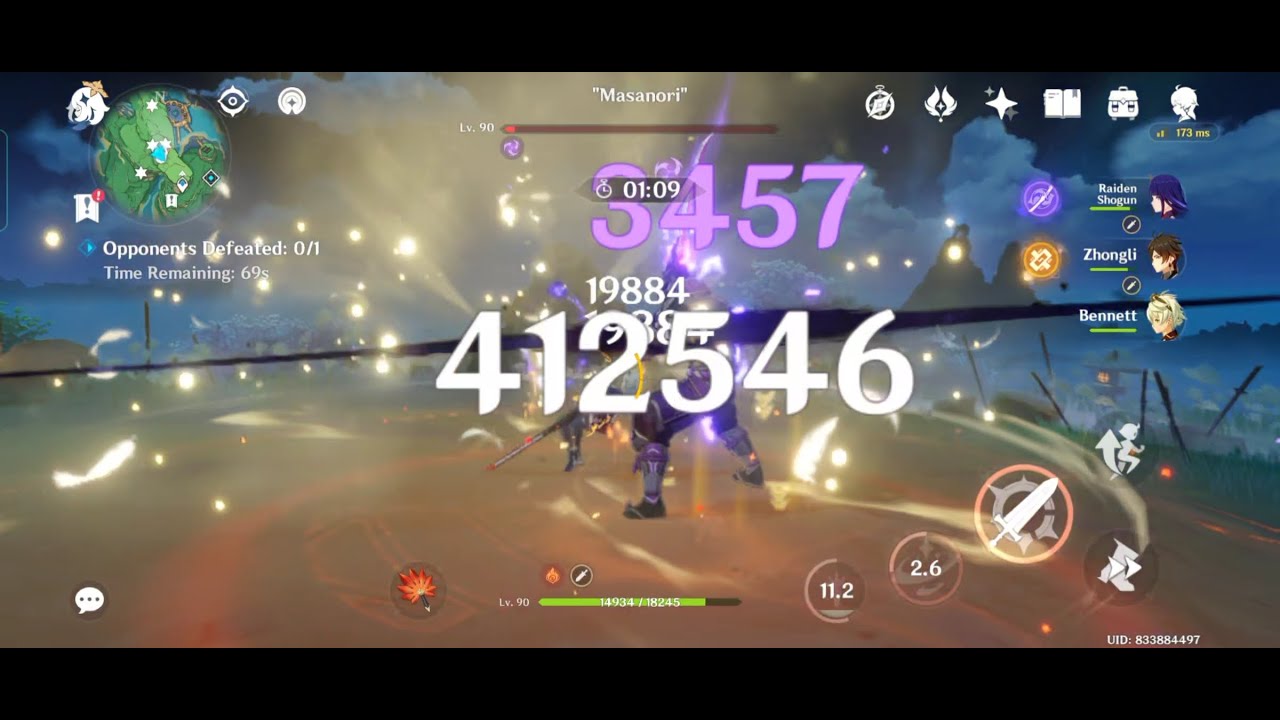 F2P Eula hitting 400k+ with no food buff in open world