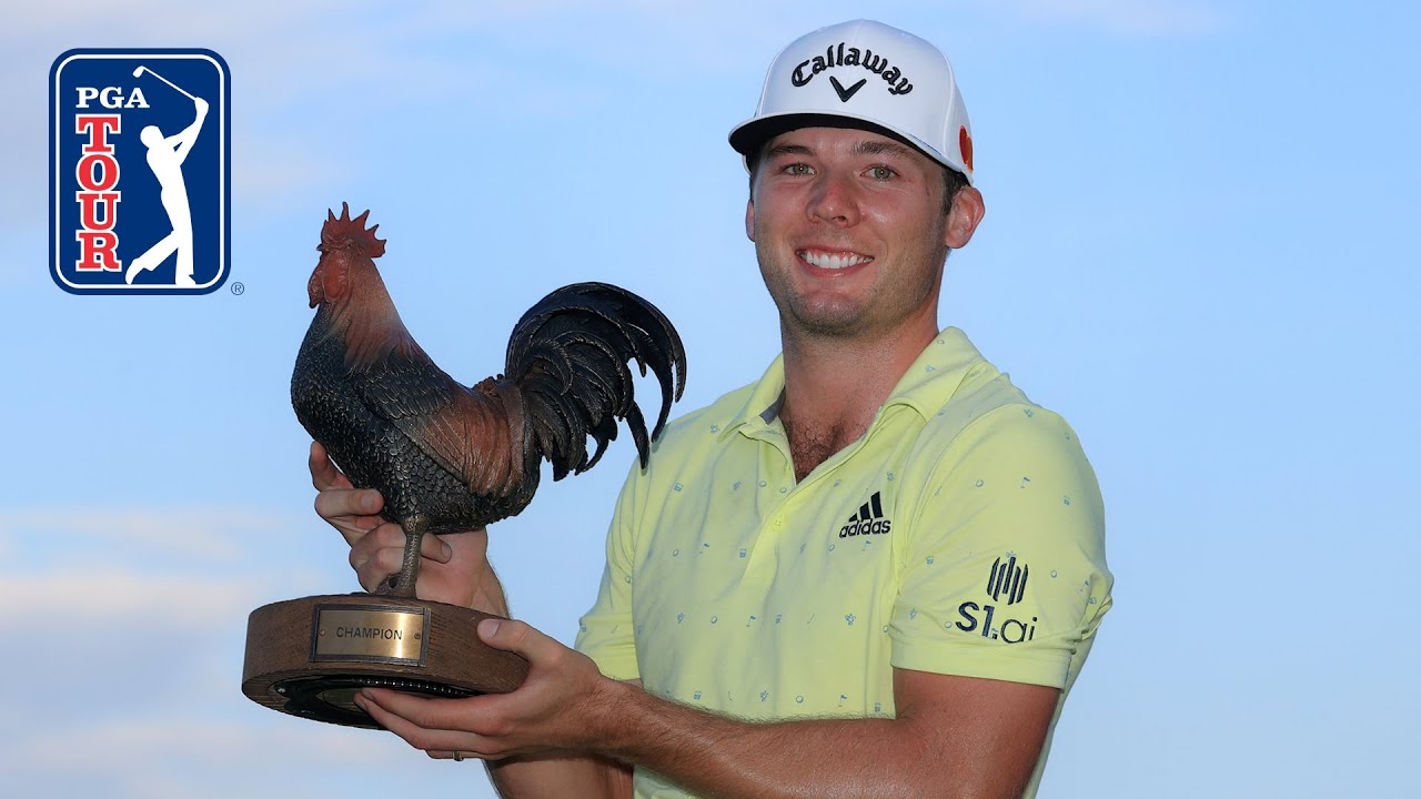 Sam Burns&rsquo; winning highlights from Sanderson Farms