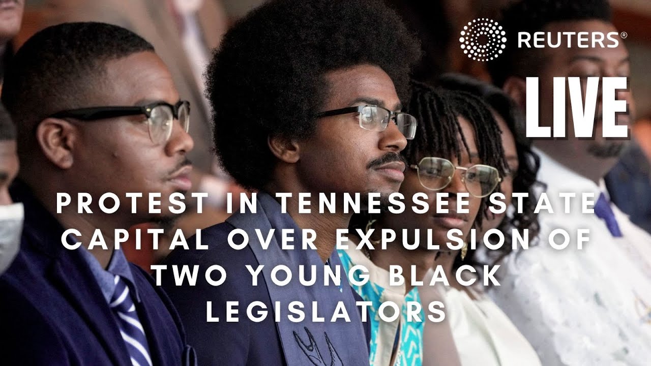 LIVE: Protest in Tennessee State Capital over expulsion of two young Black legislators