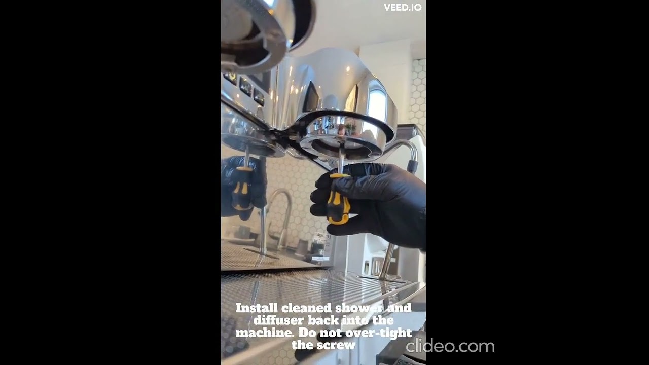 Victoria Arduino Eagle One - Cleaning Procedure