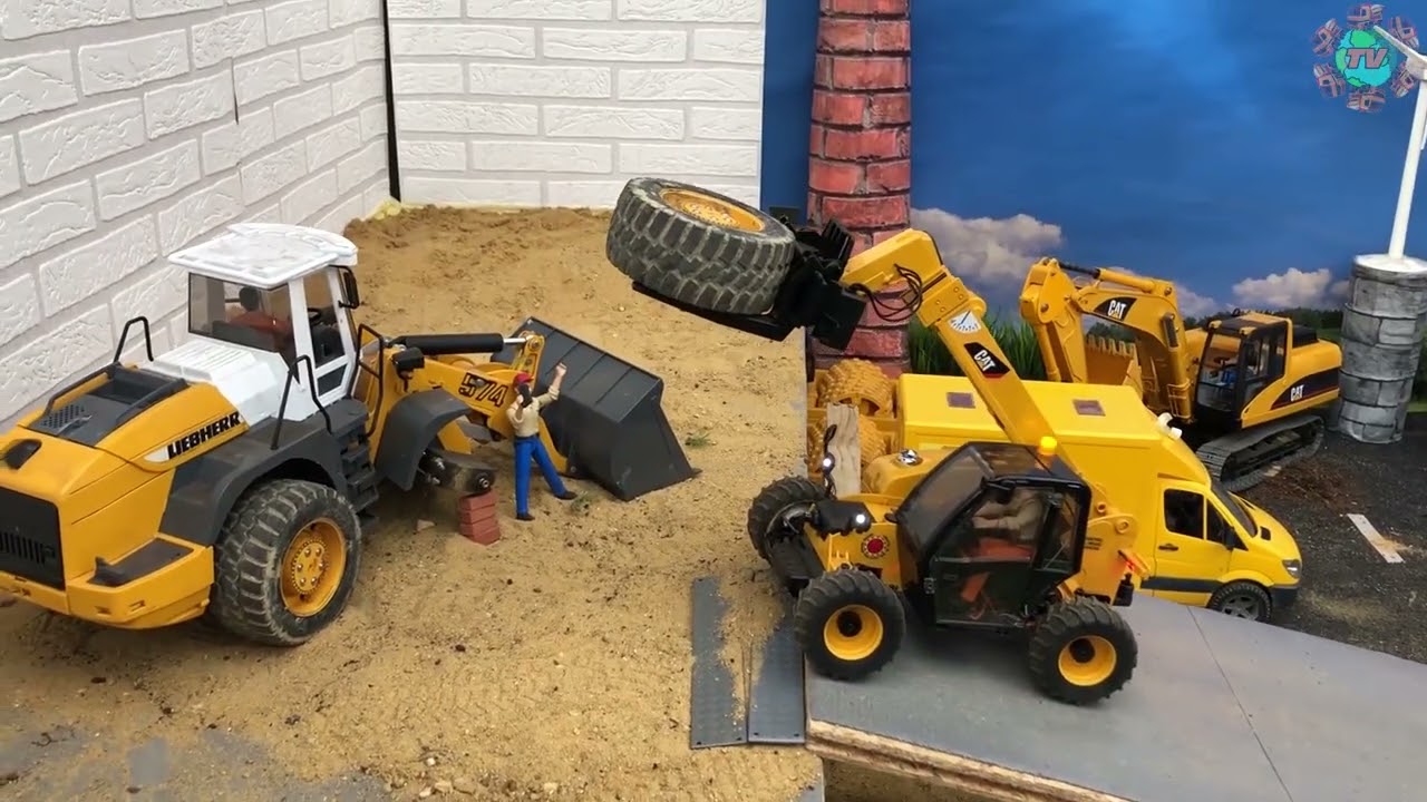 RC Bruder Construction Machines