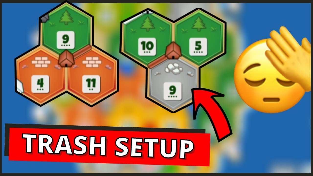 The INSANE NO WHEAT SETUP?!! (Catan Tournament)