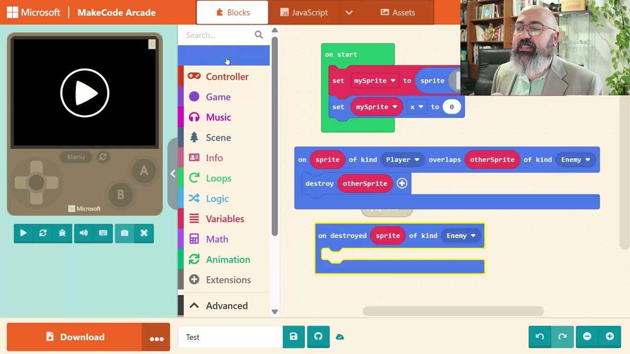 MAK12 - MakeCode Arcade VS Scratch