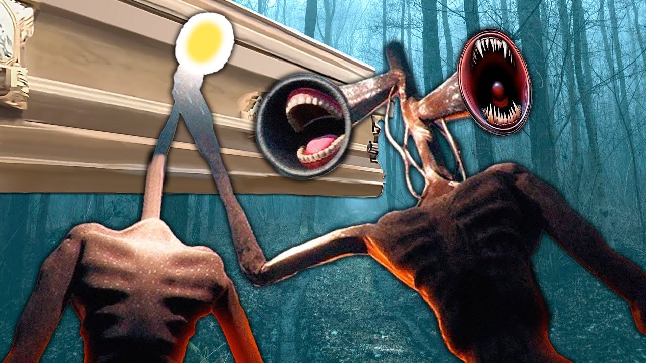 Siren Head vs Light Head  - Coffin Dance Song COVER