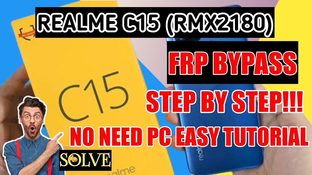 REALME C15 (RMX2180) FRP BYPASS NO NEED PC!!! NEW METHOD 2023