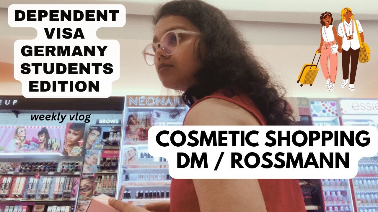 Dependent visa Germany/ Cosmetic Shopping - Student Edition (සිංහල )