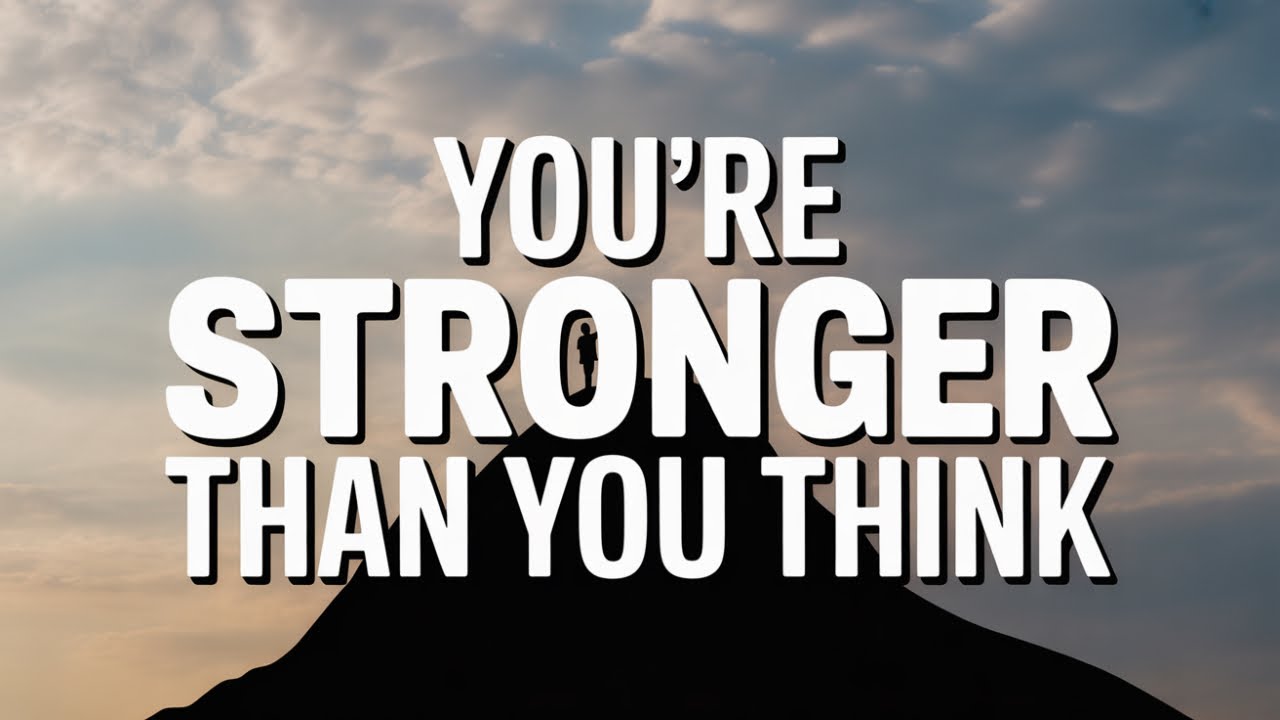 You’re Stronger Than You Think | 7-Minute Motivation for Focus & Growth ✅