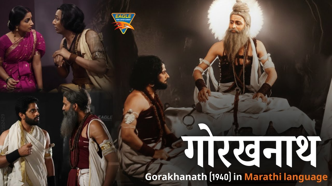 Gorakhnath 1940 Full Movie | Bhalji Pendharkar | Superhit Marathi Movie | Sant Gorakhnath