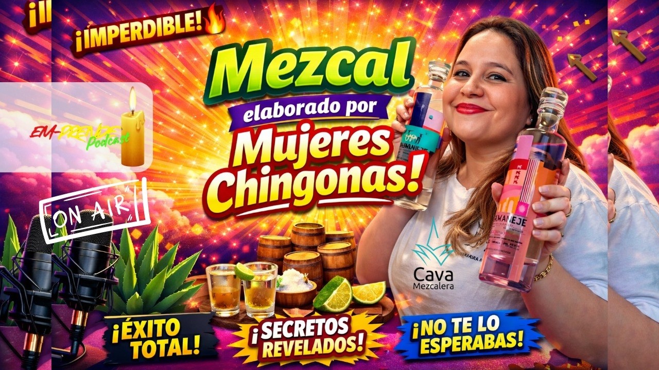 Mezcal elaborado por ¡MUJERES CHINGONAS! 5 Aniversario