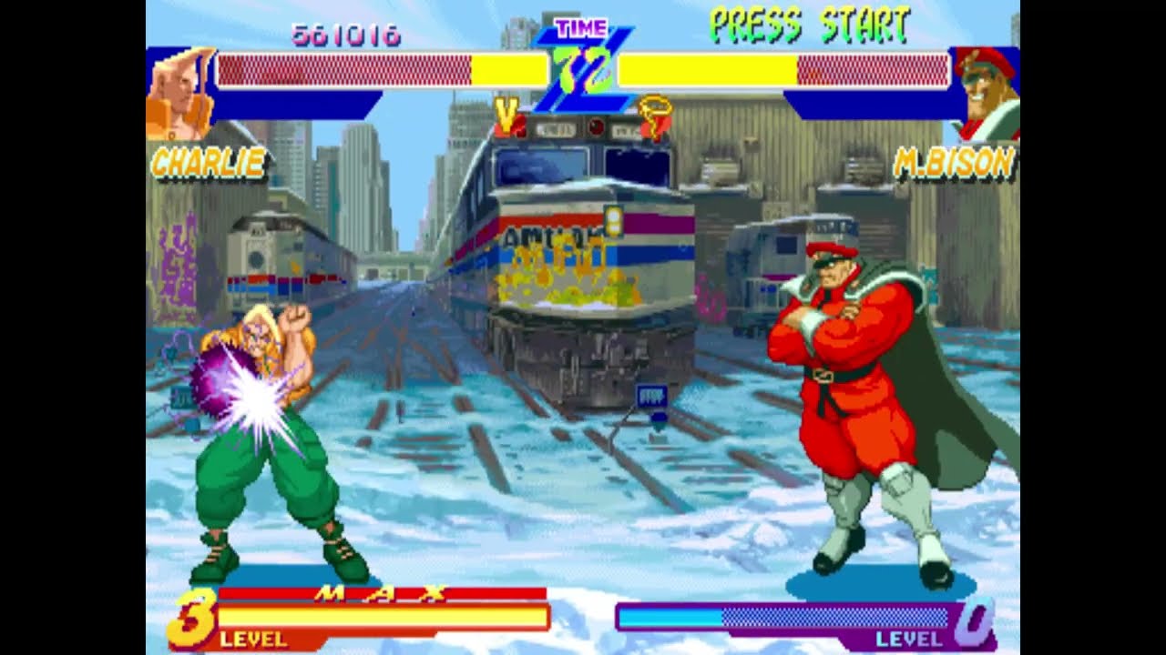 {Final}   CHARLIE   Vs   M BISON   567 816p !!!  MAME  Street Fighter Alpha  Warriors' Dreams  2018