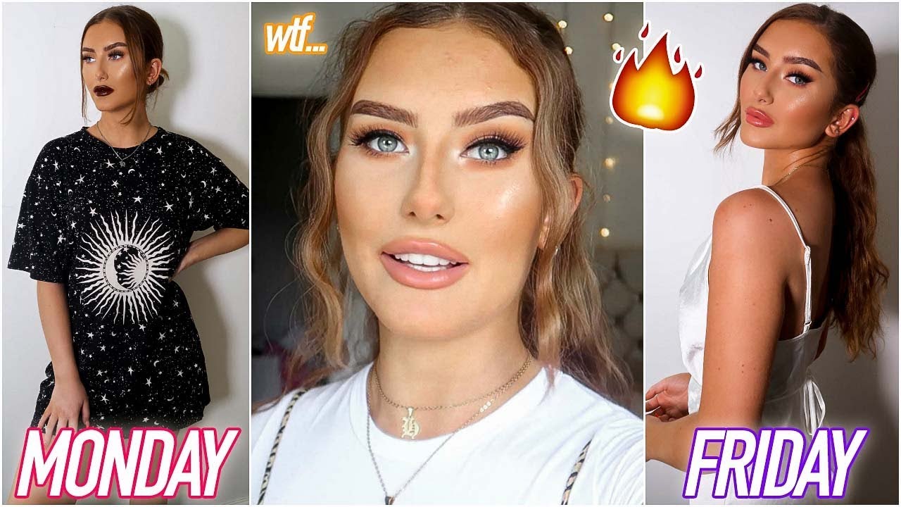 I CHANGED MY STYLE EVERYDAY FOR A WEEK - CLOTHING HAUL 2019 ad | Hannah Renée