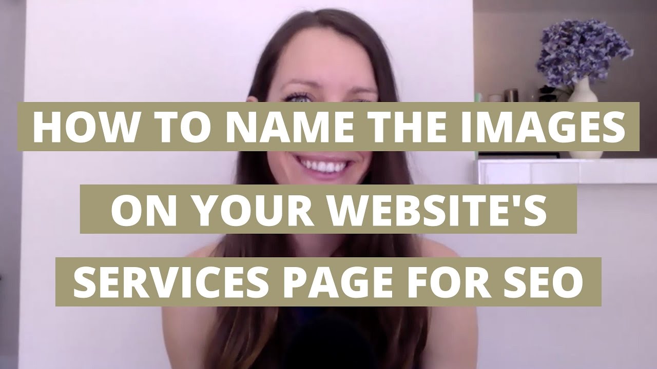 How to name the images on your website's Services page for SEO | SQUARESPACE SEO