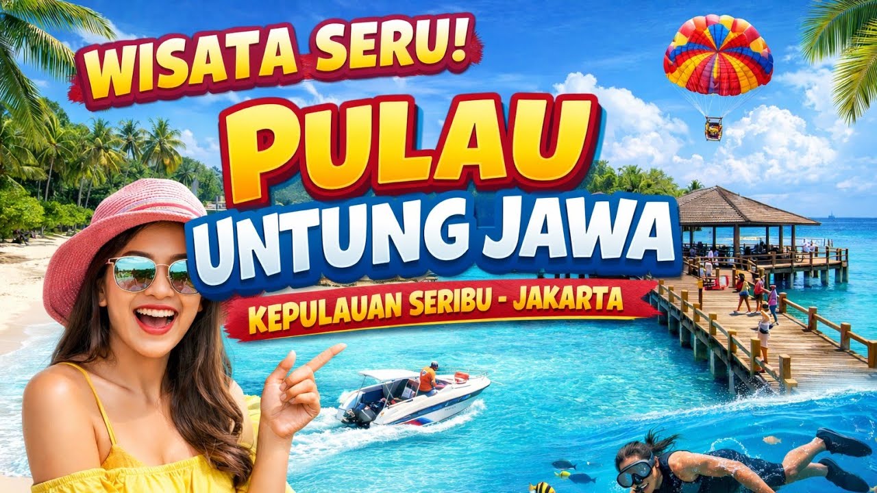 Wisata Pulau Untung Jawa Kepulauan Seribu // wisata Pantai Terbaik di Jakarta