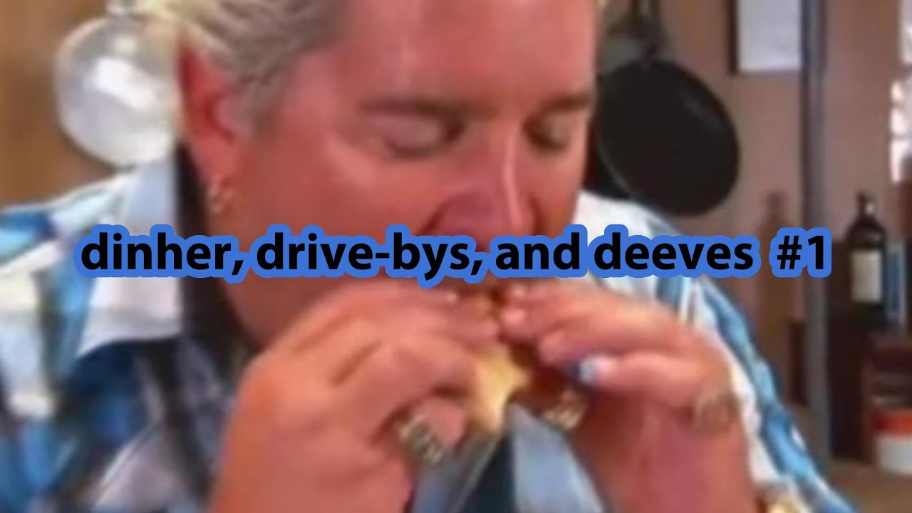 dinhers, drive-bys, and deeves #1 guy fierri and the standing bread