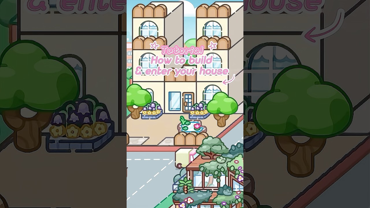 Avatar world update How to build & Enter your house? 