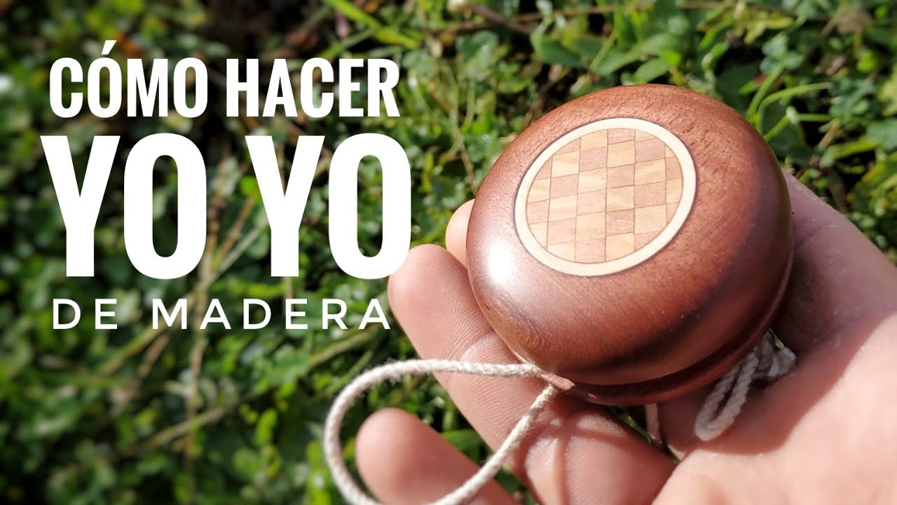 Cómo hacer un YOYO de MADERA 🌳