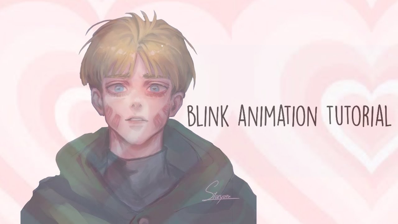 blink animation tutorial on video star!
