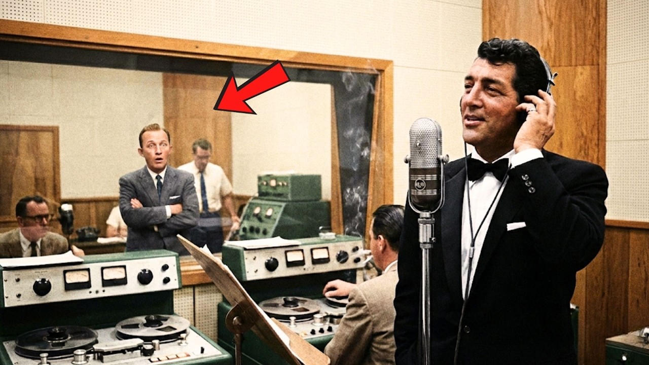 Bing Crosby Said Dean Martin Had “No Technique” — Dean Sang White Christmas… Studio Went Silent