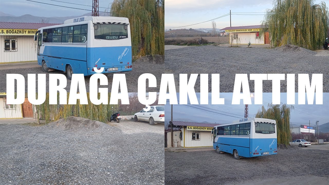 DURAĞA ÇAKIL ATTIK || OTOBÜS VLOG