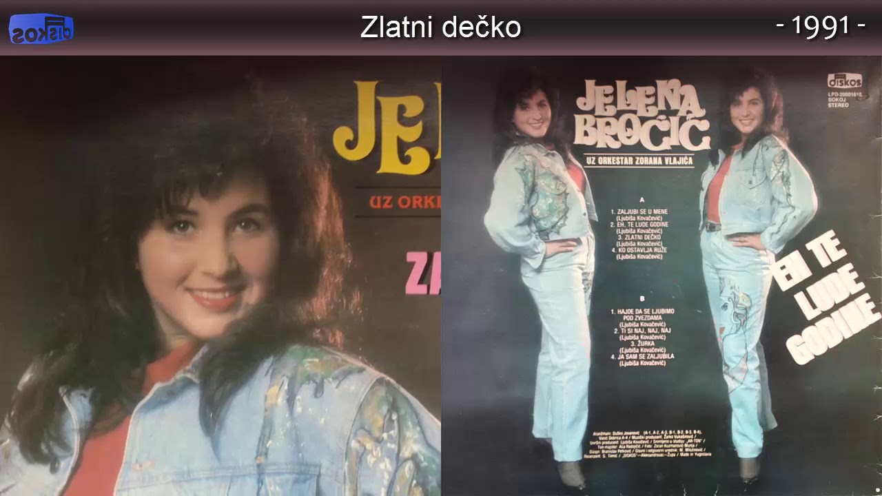 Jelena Brocic - Zlatni decko - (Audio 1991)